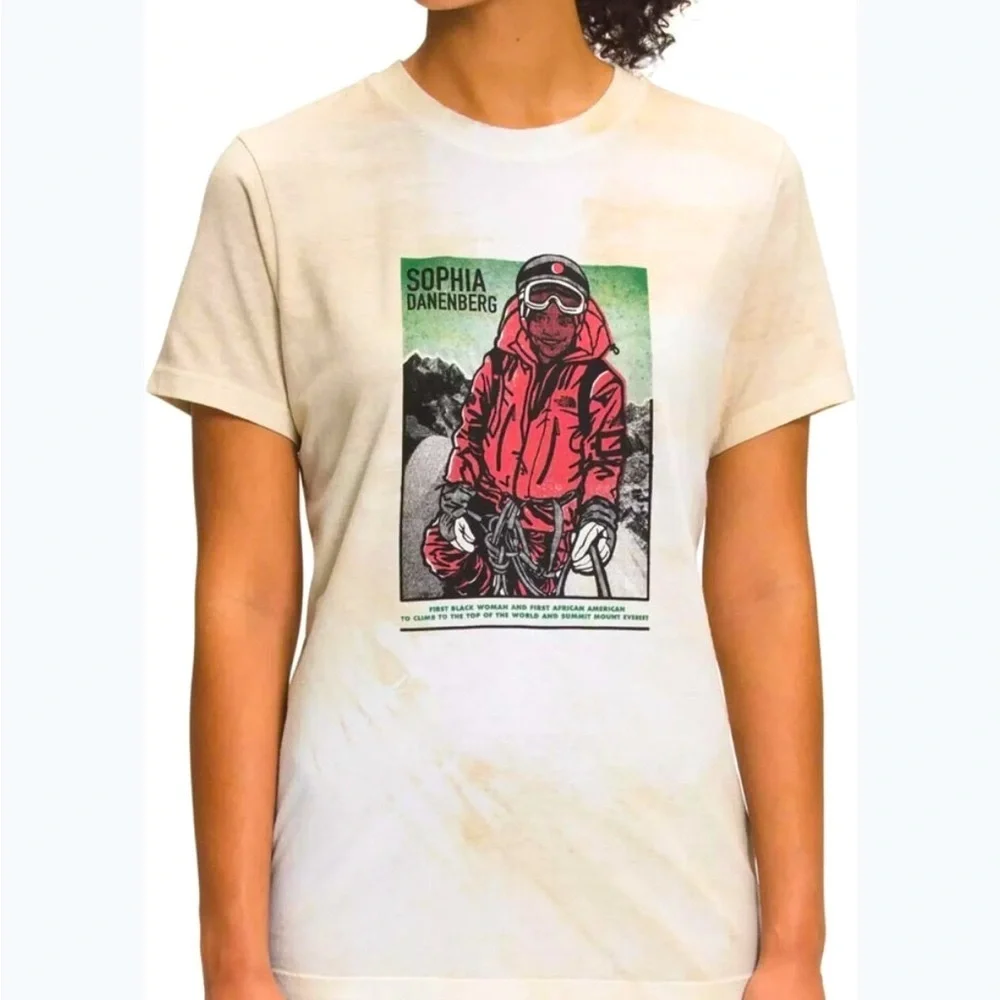 The North Face Beige Graphic Tee - Picture 7 of 7